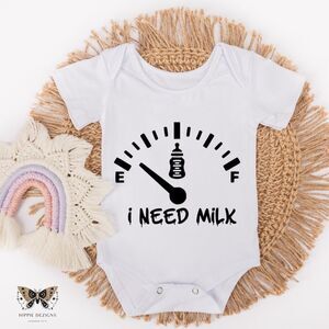 I Need Milk Funny Baby Onesie / Toddler Shirt